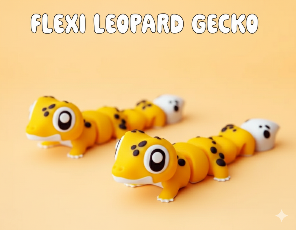Flexi Lizard – The Ultimate 3D Printed Fidget Toy