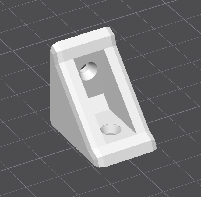 90° Small Support Bracket